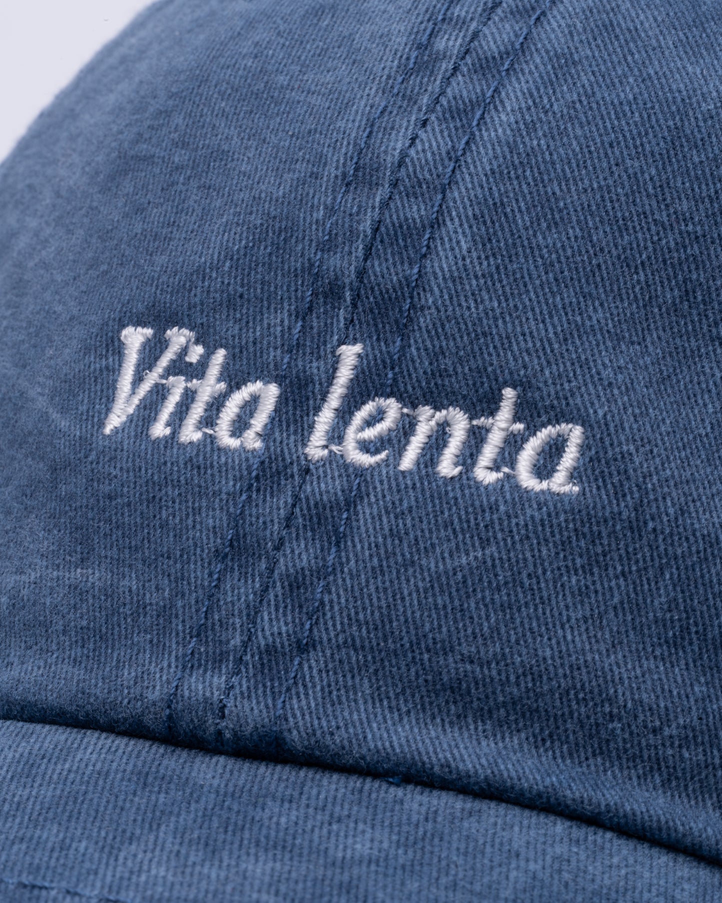 Cappellino Vita lenta denim