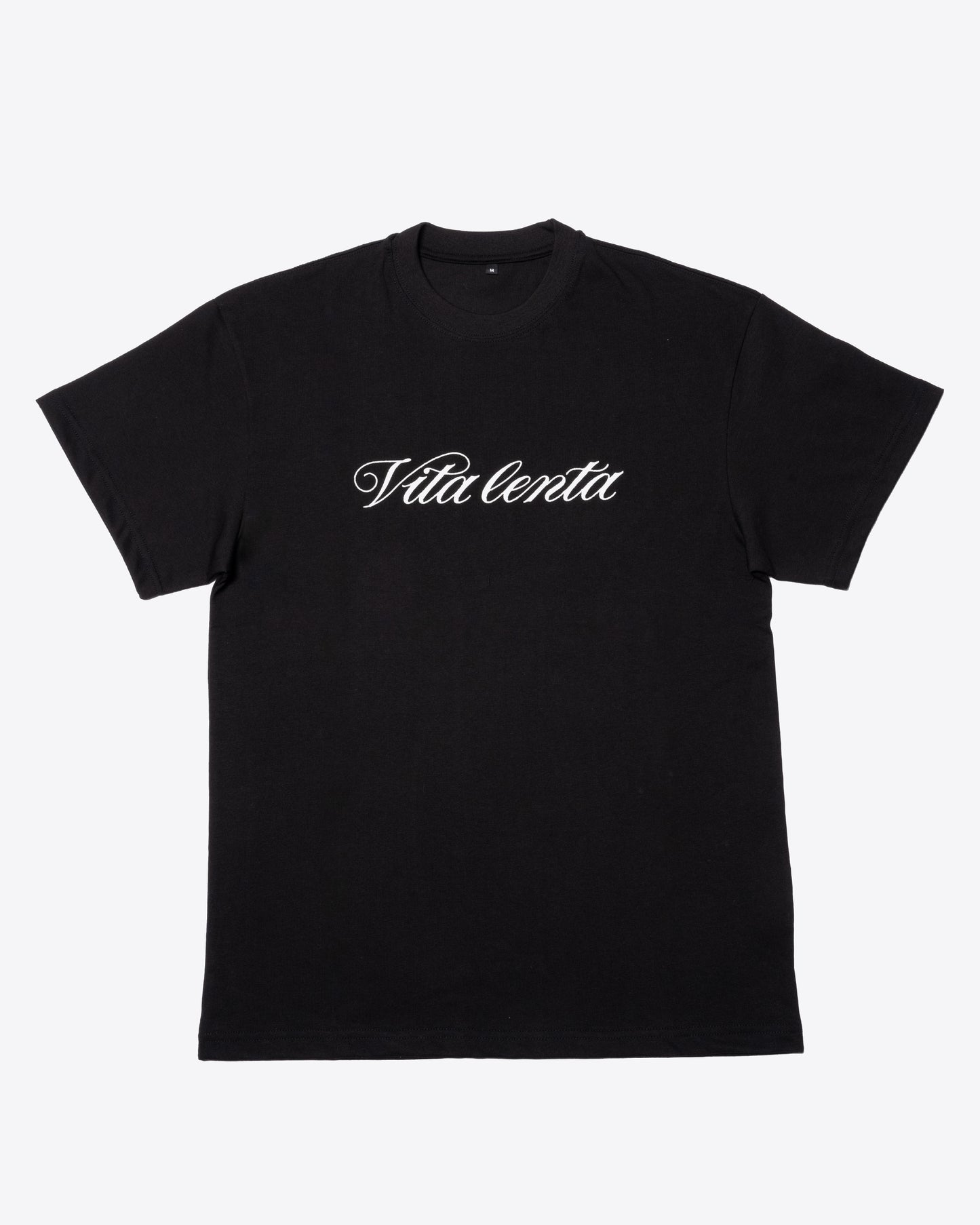 T-shirt Vita lenta nera
